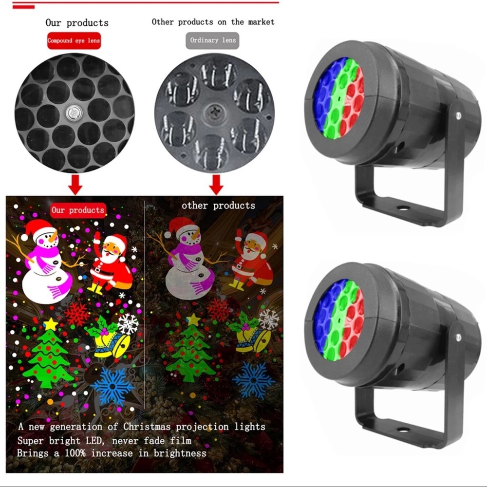 led laser light changing color projector - Picture 3 of 11